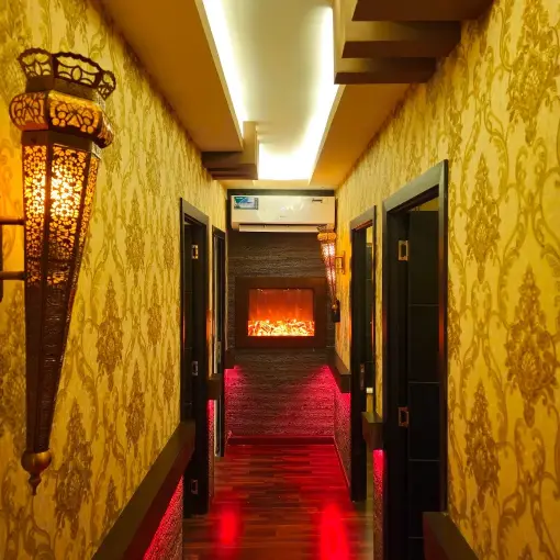 Rangeela Spa Ajman private room designed for a peaceful massage experience